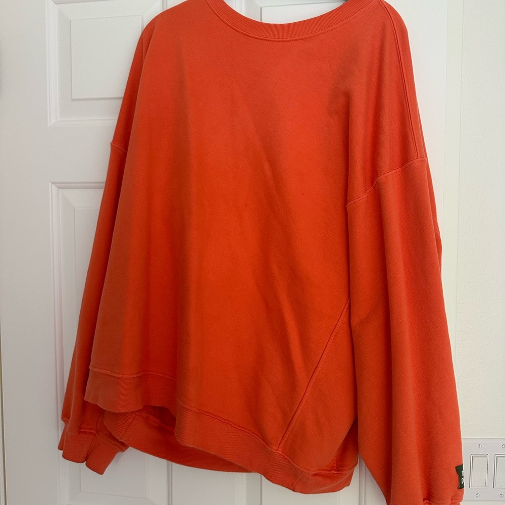 Daily Drills Bold Orange Sweatshirt